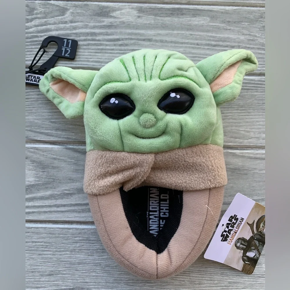 Star Wars The Mandalorian Grogu Youth Boy's Slippers